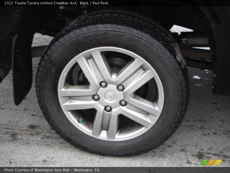 Black / Red Rock 2012 Toyota Tundra Limited CrewMax 4x4