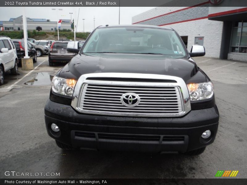 Black / Red Rock 2012 Toyota Tundra Limited CrewMax 4x4