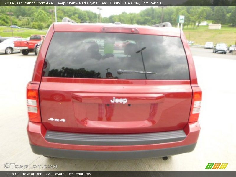 Deep Cherry Red Crystal Pearl / Dark Slate Gray/Light Pebble 2014 Jeep Patriot Sport 4x4