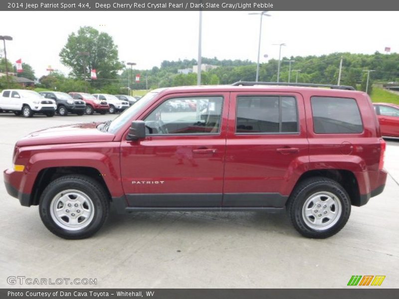 Deep Cherry Red Crystal Pearl / Dark Slate Gray/Light Pebble 2014 Jeep Patriot Sport 4x4