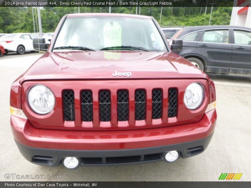 Deep Cherry Red Crystal Pearl / Dark Slate Gray/Light Pebble 2014 Jeep Patriot Sport 4x4