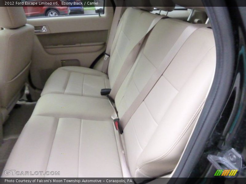Ebony Black / Camel 2012 Ford Escape Limited V6