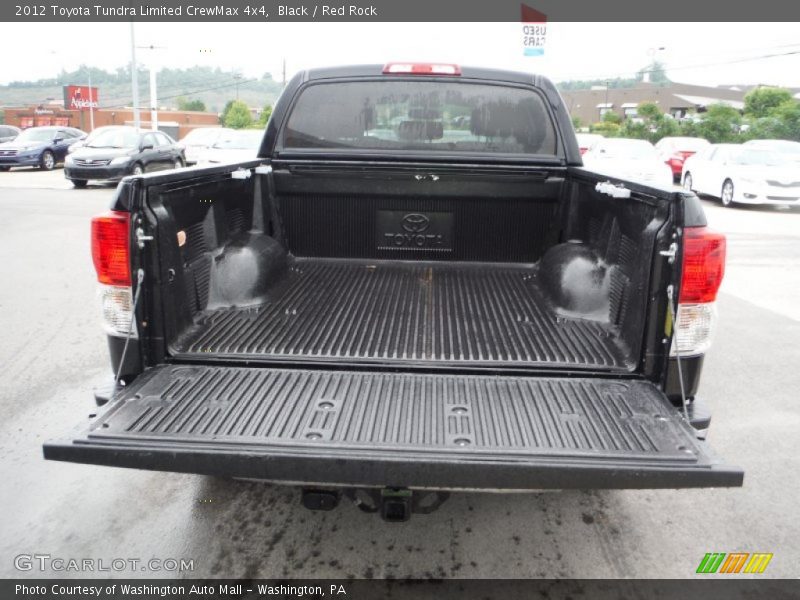 Black / Red Rock 2012 Toyota Tundra Limited CrewMax 4x4