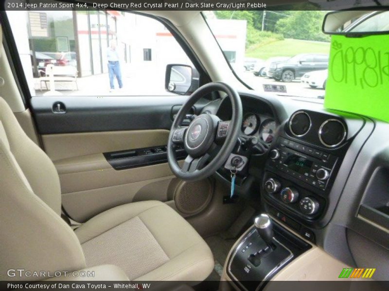 Deep Cherry Red Crystal Pearl / Dark Slate Gray/Light Pebble 2014 Jeep Patriot Sport 4x4