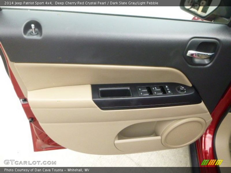 Deep Cherry Red Crystal Pearl / Dark Slate Gray/Light Pebble 2014 Jeep Patriot Sport 4x4