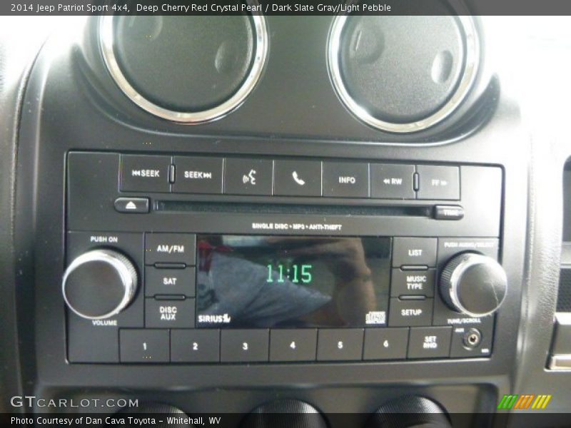 Deep Cherry Red Crystal Pearl / Dark Slate Gray/Light Pebble 2014 Jeep Patriot Sport 4x4