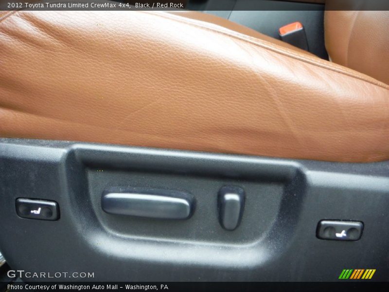 Black / Red Rock 2012 Toyota Tundra Limited CrewMax 4x4
