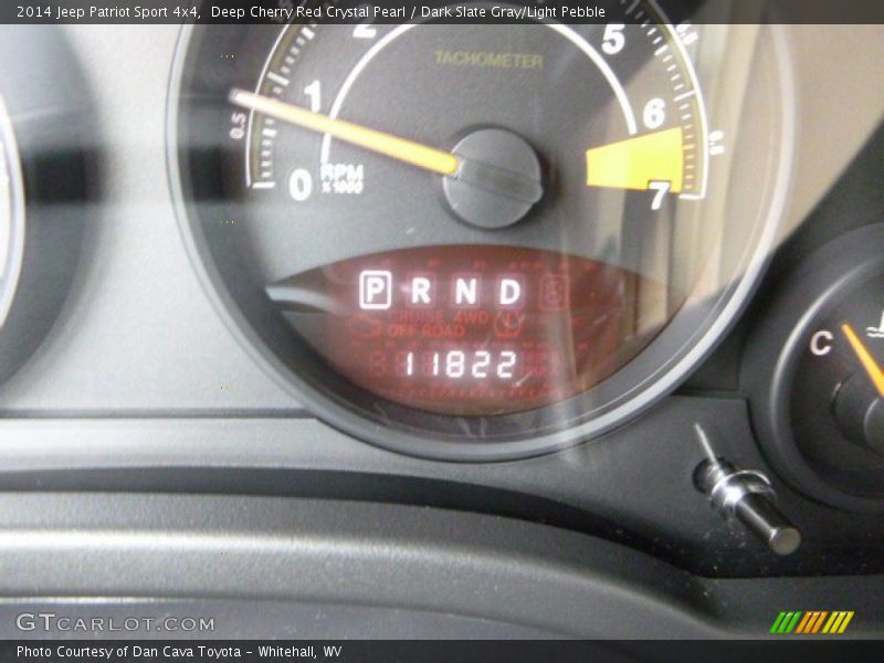 Deep Cherry Red Crystal Pearl / Dark Slate Gray/Light Pebble 2014 Jeep Patriot Sport 4x4