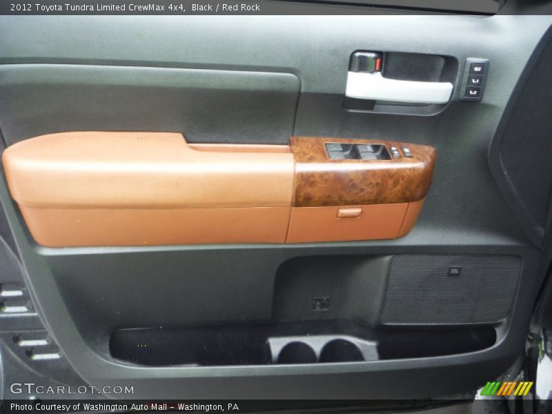 Black / Red Rock 2012 Toyota Tundra Limited CrewMax 4x4