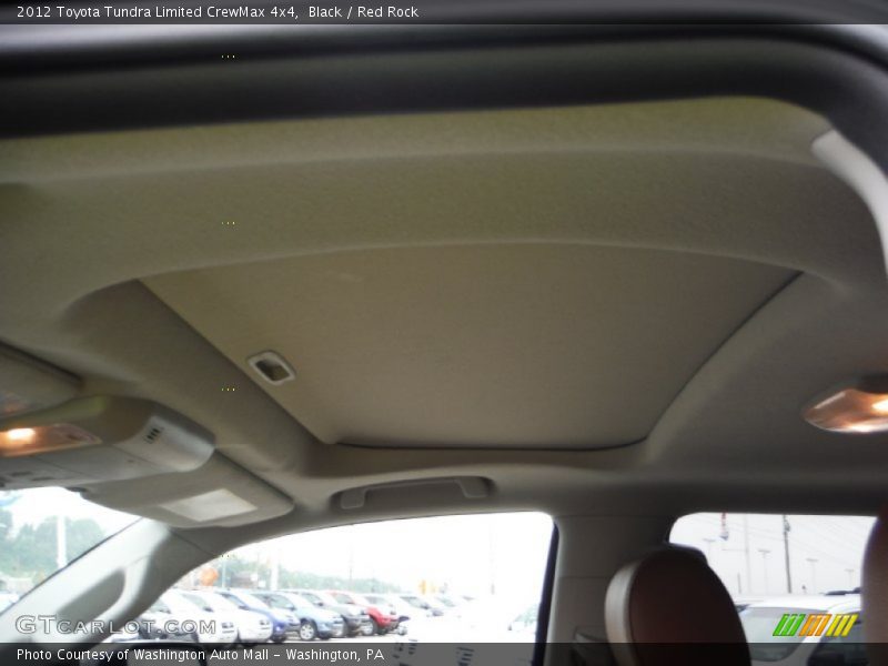 Black / Red Rock 2012 Toyota Tundra Limited CrewMax 4x4