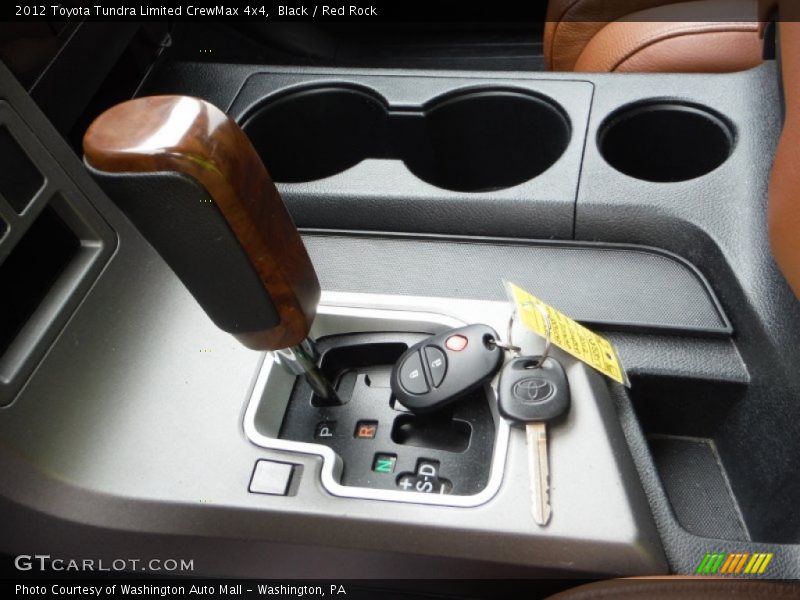 Black / Red Rock 2012 Toyota Tundra Limited CrewMax 4x4