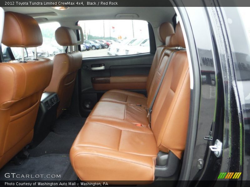 Black / Red Rock 2012 Toyota Tundra Limited CrewMax 4x4