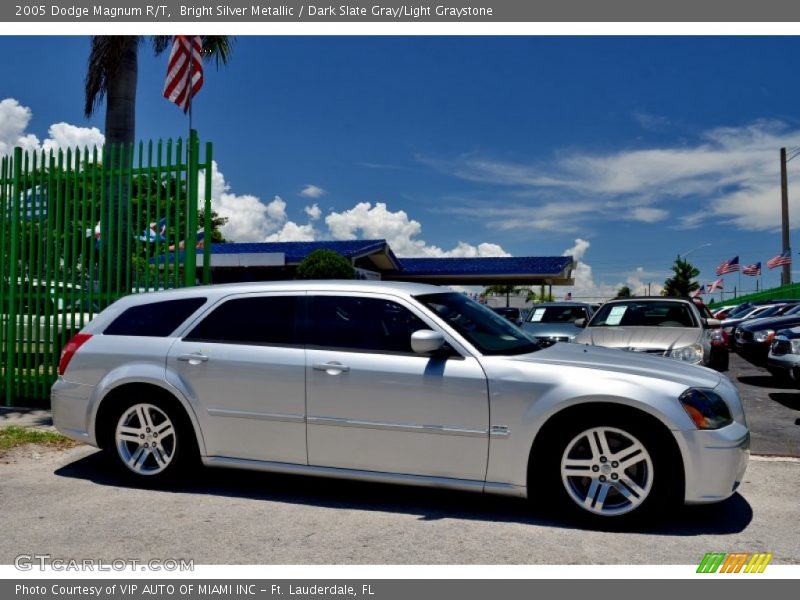 Bright Silver Metallic / Dark Slate Gray/Light Graystone 2005 Dodge Magnum R/T
