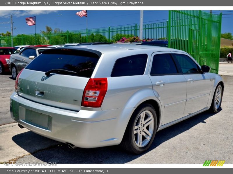 Bright Silver Metallic / Dark Slate Gray/Light Graystone 2005 Dodge Magnum R/T