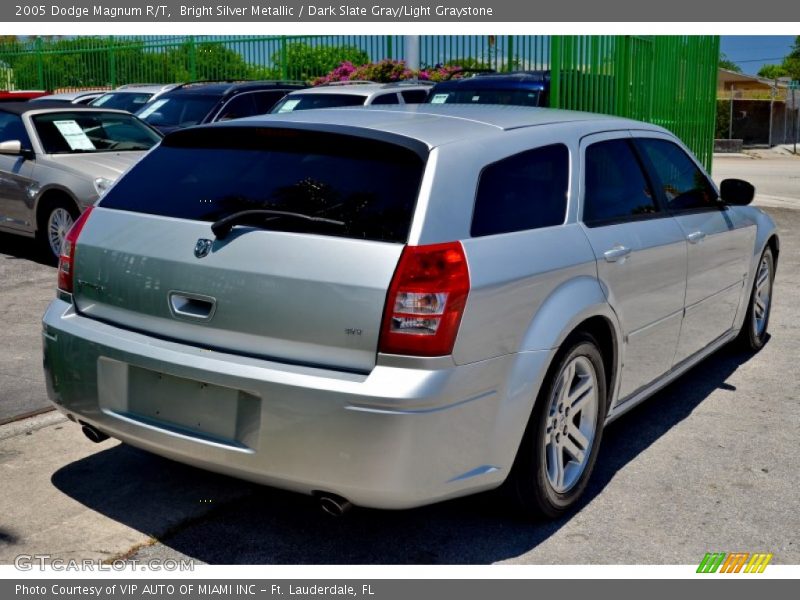 Bright Silver Metallic / Dark Slate Gray/Light Graystone 2005 Dodge Magnum R/T