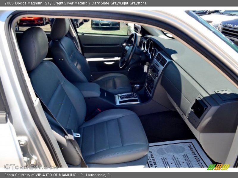 Bright Silver Metallic / Dark Slate Gray/Light Graystone 2005 Dodge Magnum R/T