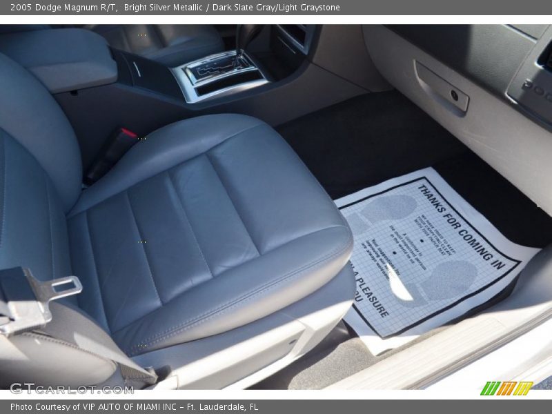 Bright Silver Metallic / Dark Slate Gray/Light Graystone 2005 Dodge Magnum R/T