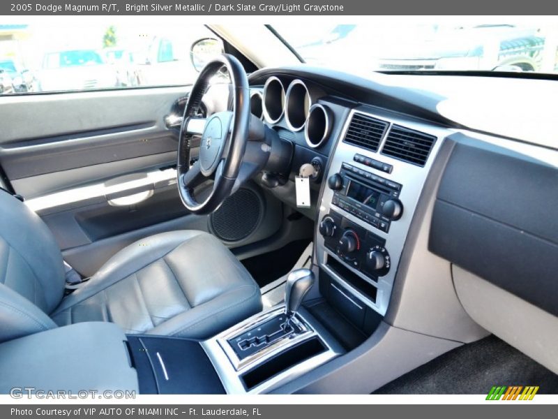 Bright Silver Metallic / Dark Slate Gray/Light Graystone 2005 Dodge Magnum R/T