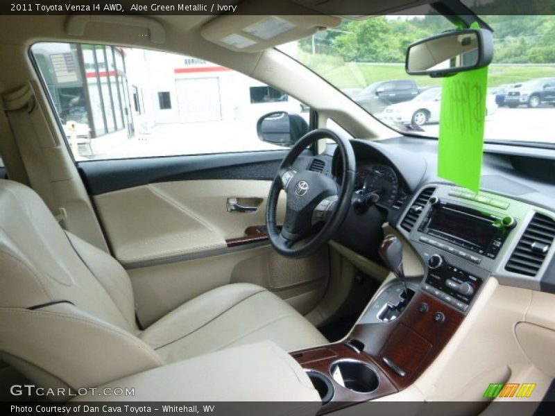 Aloe Green Metallic / Ivory 2011 Toyota Venza I4 AWD