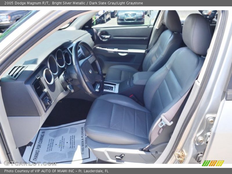 Bright Silver Metallic / Dark Slate Gray/Light Graystone 2005 Dodge Magnum R/T
