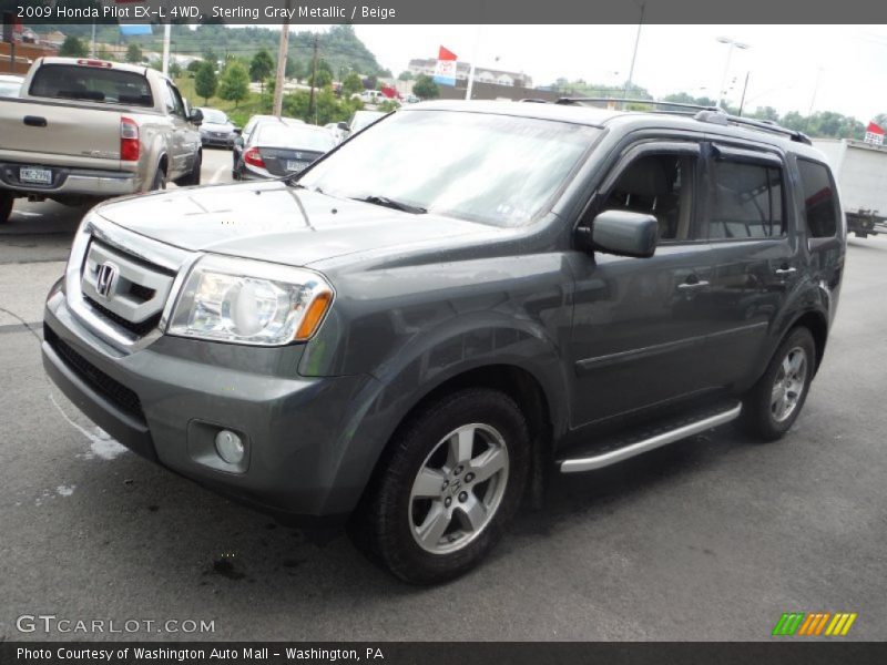 Front 3/4 View of 2009 Pilot EX-L 4WD