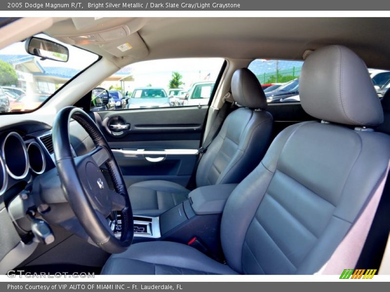 Bright Silver Metallic / Dark Slate Gray/Light Graystone 2005 Dodge Magnum R/T
