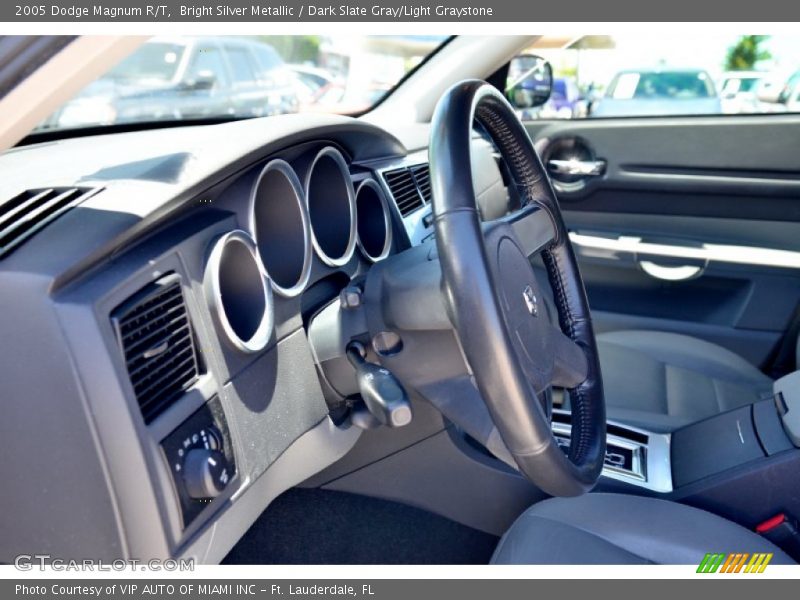 Bright Silver Metallic / Dark Slate Gray/Light Graystone 2005 Dodge Magnum R/T