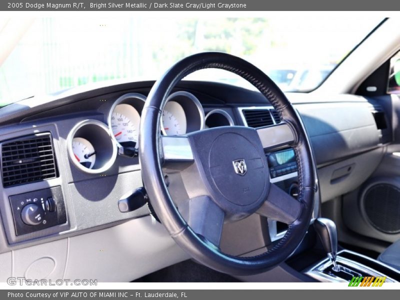Bright Silver Metallic / Dark Slate Gray/Light Graystone 2005 Dodge Magnum R/T