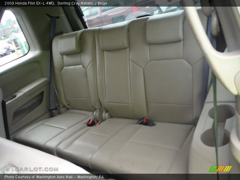 Sterling Gray Metallic / Beige 2009 Honda Pilot EX-L 4WD