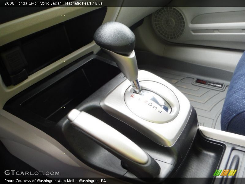 Magnetic Pearl / Blue 2008 Honda Civic Hybrid Sedan