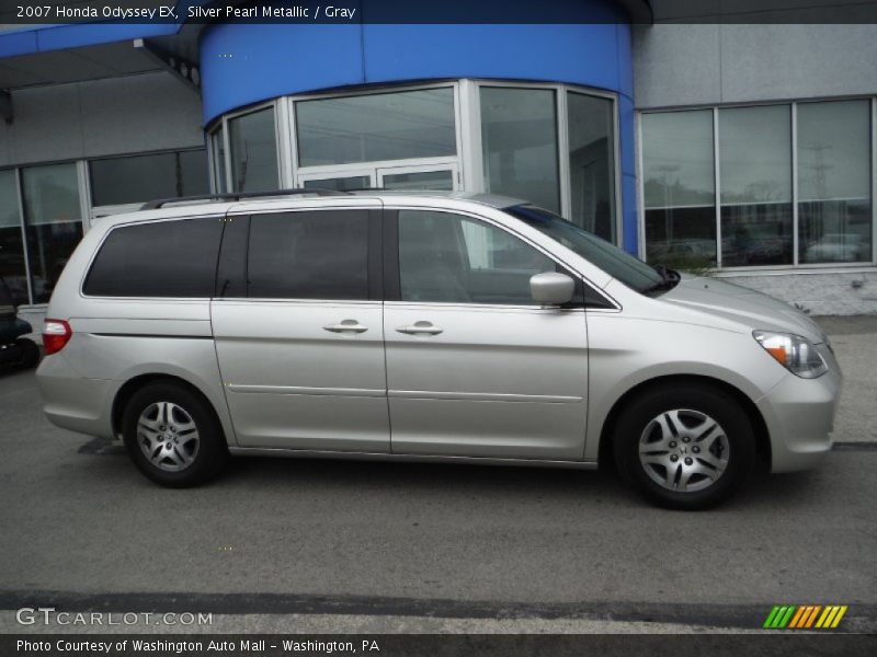 Silver Pearl Metallic / Gray 2007 Honda Odyssey EX