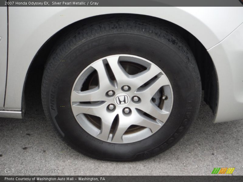 Silver Pearl Metallic / Gray 2007 Honda Odyssey EX