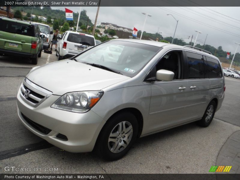 Silver Pearl Metallic / Gray 2007 Honda Odyssey EX