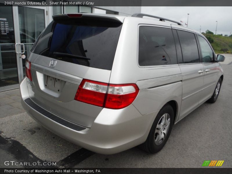 Silver Pearl Metallic / Gray 2007 Honda Odyssey EX