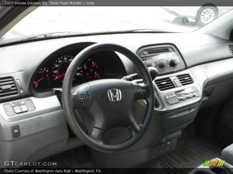 Silver Pearl Metallic / Gray 2007 Honda Odyssey EX