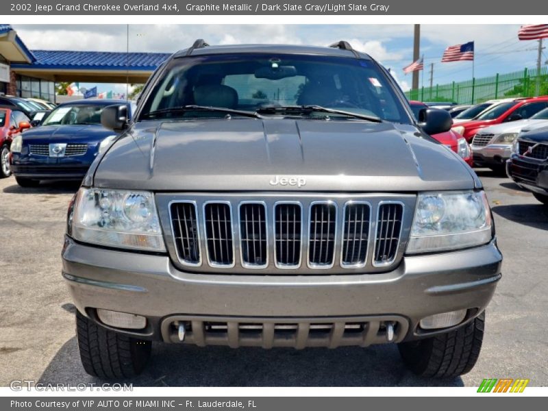Graphite Metallic / Dark Slate Gray/Light Slate Gray 2002 Jeep Grand Cherokee Overland 4x4