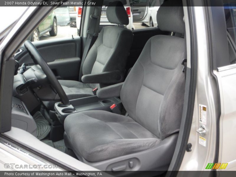Silver Pearl Metallic / Gray 2007 Honda Odyssey EX