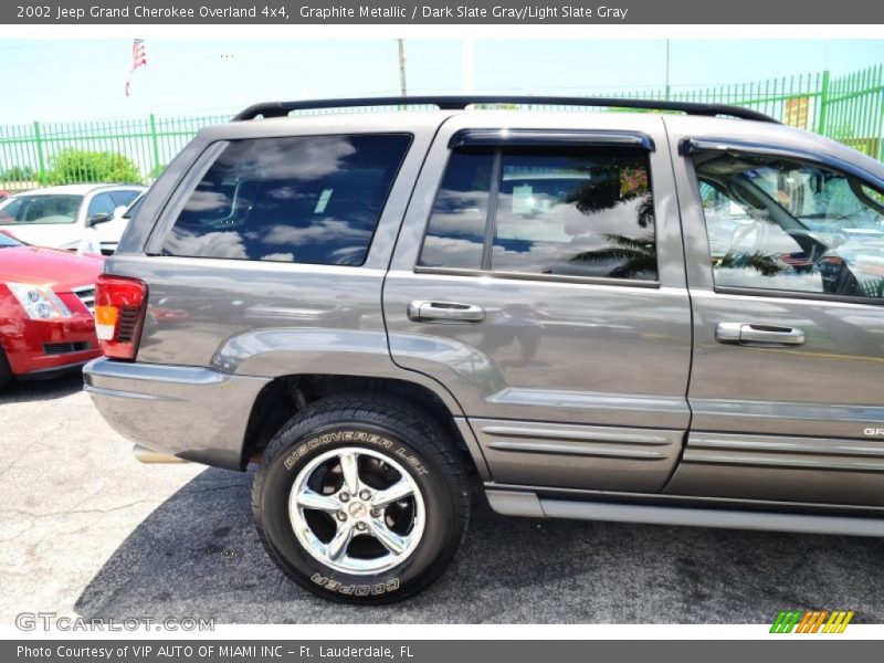 Graphite Metallic / Dark Slate Gray/Light Slate Gray 2002 Jeep Grand Cherokee Overland 4x4