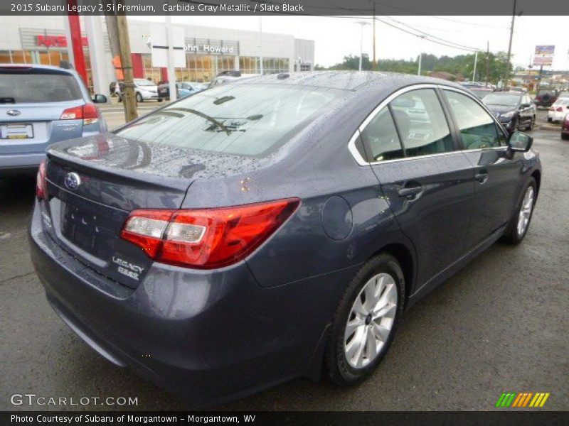 Carbide Gray Metallic / Slate Black 2015 Subaru Legacy 2.5i Premium