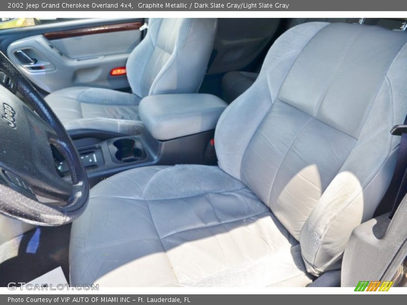 Graphite Metallic / Dark Slate Gray/Light Slate Gray 2002 Jeep Grand Cherokee Overland 4x4