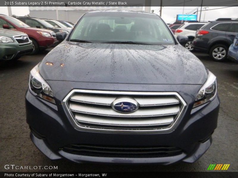 Carbide Gray Metallic / Slate Black 2015 Subaru Legacy 2.5i Premium