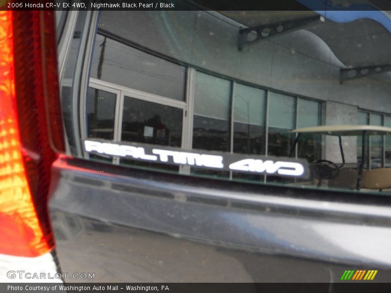 Nighthawk Black Pearl / Black 2006 Honda CR-V EX 4WD