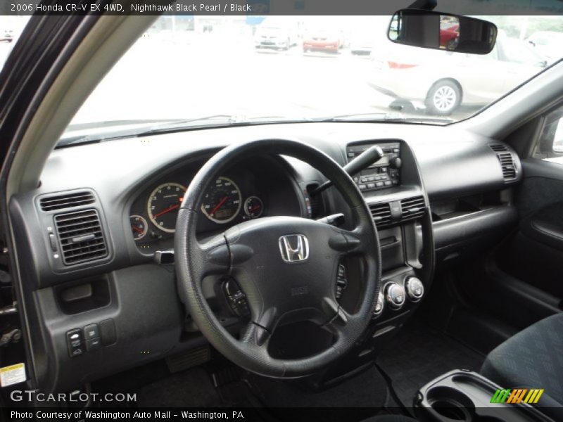 Nighthawk Black Pearl / Black 2006 Honda CR-V EX 4WD