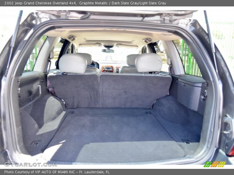 Graphite Metallic / Dark Slate Gray/Light Slate Gray 2002 Jeep Grand Cherokee Overland 4x4