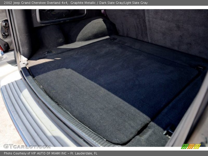 Graphite Metallic / Dark Slate Gray/Light Slate Gray 2002 Jeep Grand Cherokee Overland 4x4