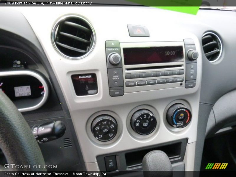 Navy Blue Metallic / Ebony 2009 Pontiac Vibe 2.4