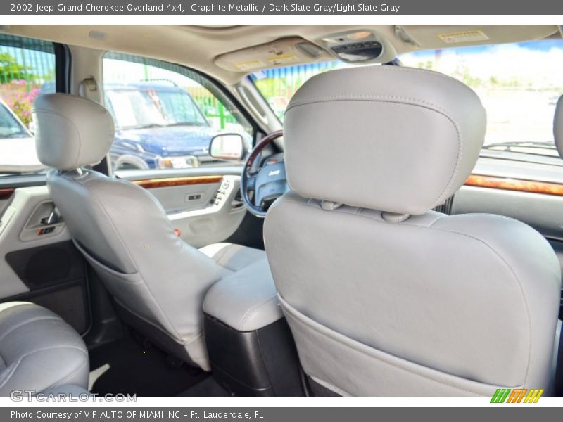 Graphite Metallic / Dark Slate Gray/Light Slate Gray 2002 Jeep Grand Cherokee Overland 4x4