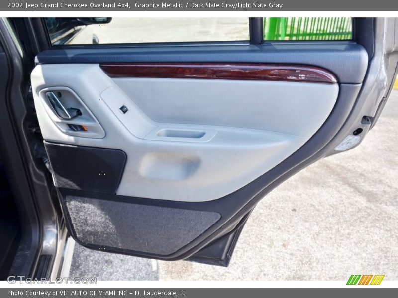 Graphite Metallic / Dark Slate Gray/Light Slate Gray 2002 Jeep Grand Cherokee Overland 4x4
