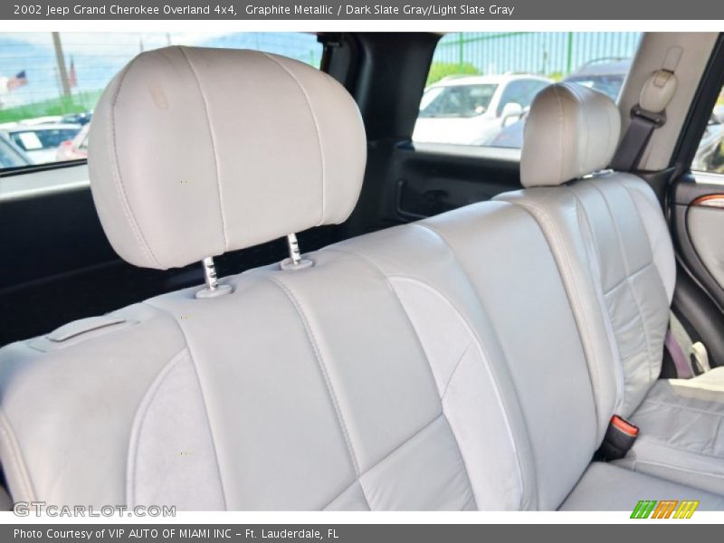 Graphite Metallic / Dark Slate Gray/Light Slate Gray 2002 Jeep Grand Cherokee Overland 4x4