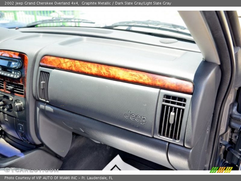 Graphite Metallic / Dark Slate Gray/Light Slate Gray 2002 Jeep Grand Cherokee Overland 4x4